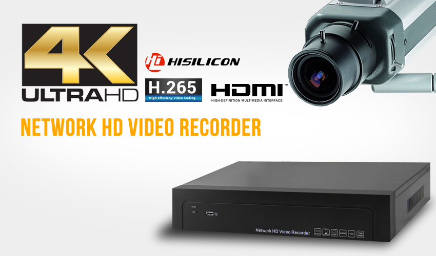 海思方案4K H.265 NVR录像机