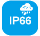 IP66 Weatherproof 图标