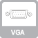 VGA 视频输出图标