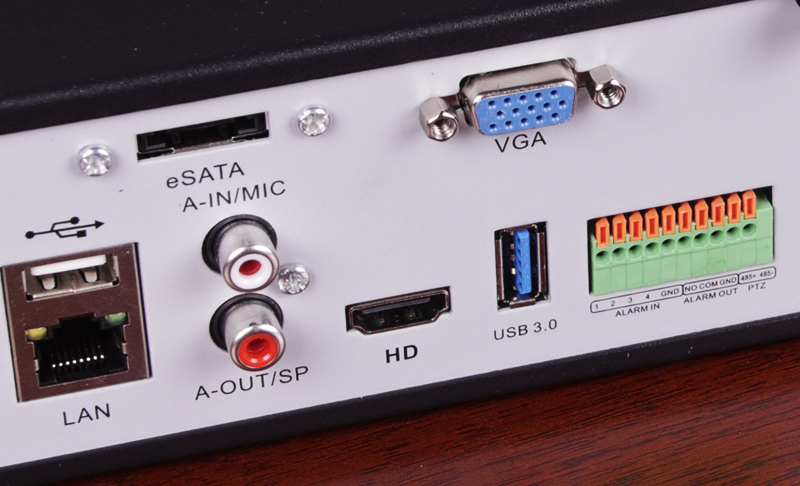 音频输入输出，报警输入输出，VGA|HDMI接口